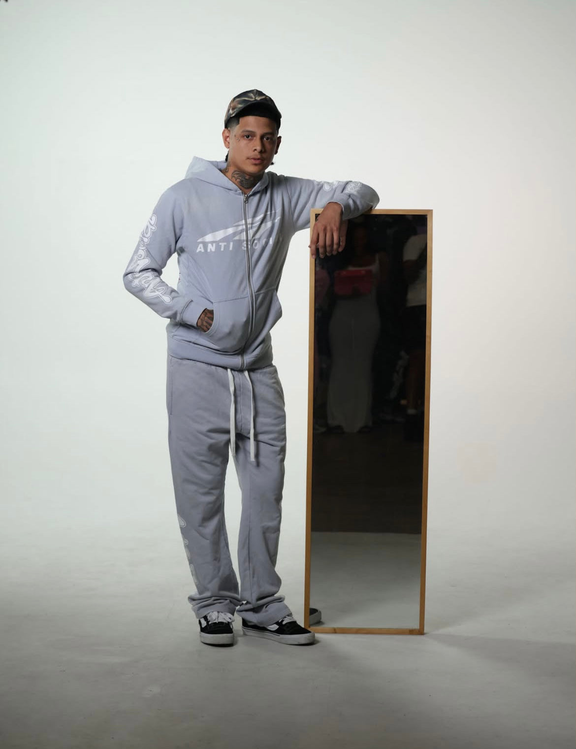 Anti Social Graphic Streetwear Set