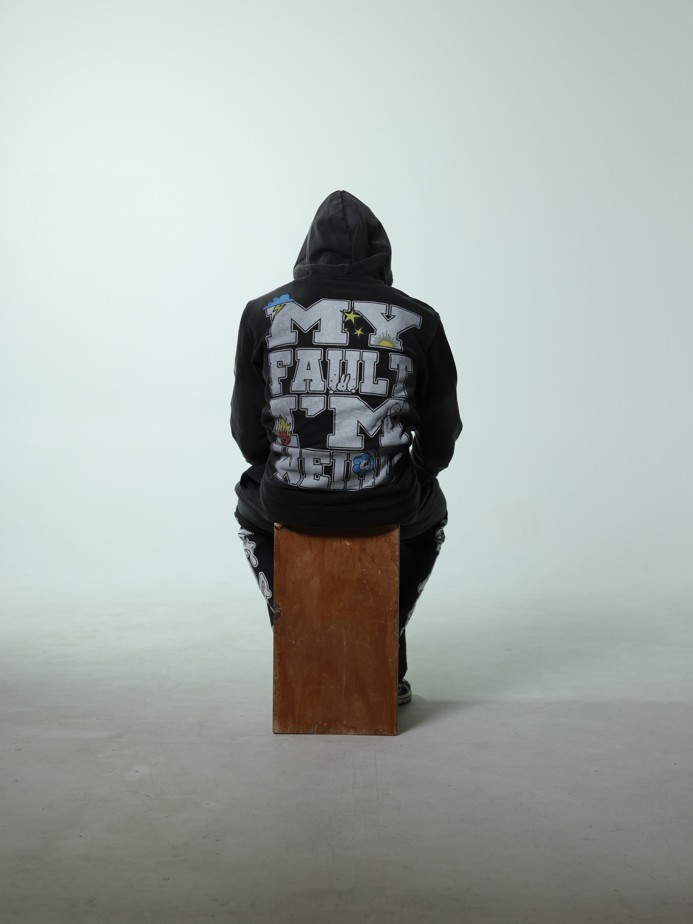 Anti Social Graphic Streetwear Set