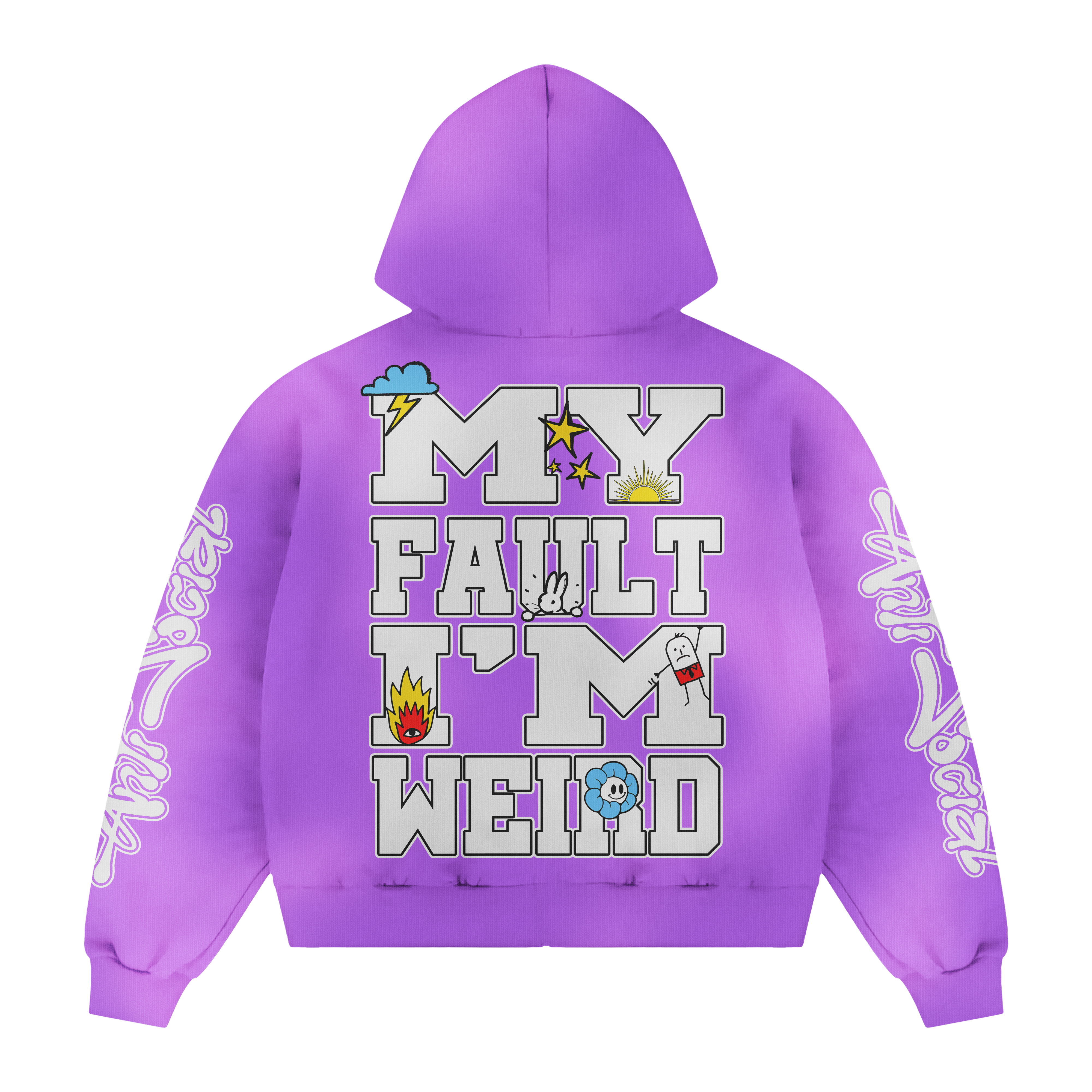 WEIRDO HOODIE | PURPLE
